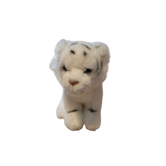 Vintage WWF Toys R Us  Sitting Siberian Tiger Cub Plush Stuffed Animal 7" - Picture 1 of 8